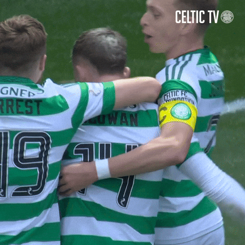 Goal Hoops GIF by Celtic Football Club