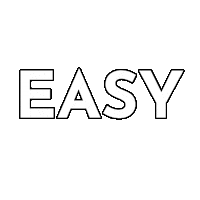 Easy Sticker by Brainnu