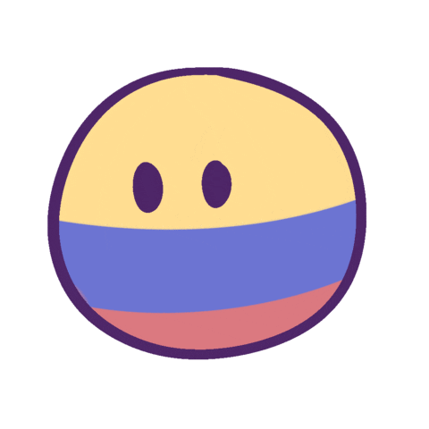beckrwc giphyupload sweet colombia country Sticker