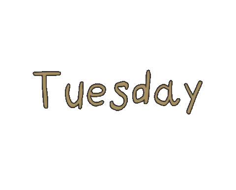 Happy Tuesday Sticker
