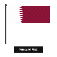 Qatar Flag Sticker by Formación Ninja