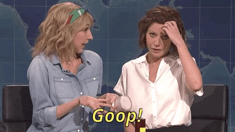 gwyneth paltrow goop GIF by Saturday Night Live