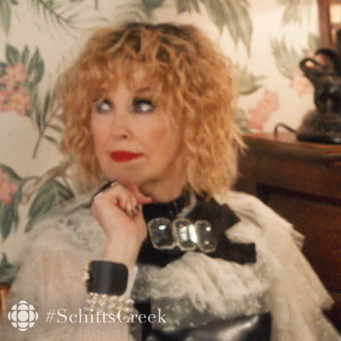 Confused Schitts Creek GIF by CBC