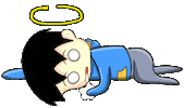 tired ko Sticker