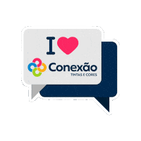 conexaotintas cores tintas conexão tintas e cores tintas e cores Sticker