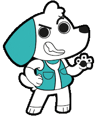 Dog Sticker by Piticas