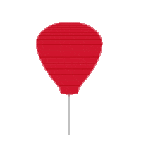 Red Lantern Sticker by LLS (Leukemia & Lymphoma Society)