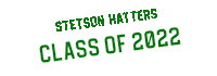 Graduation Class Of 2022 Sticker by Stetson University