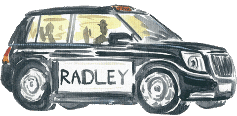 Driving London Sticker by Radley