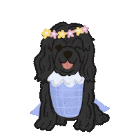Dog Woof Sticker by Ann of Facedit