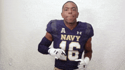 Navy Football GIF by Navy Athletics