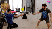 Fight Ninja GIF by Beauty and the Geek Australia