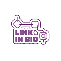 Link In Bio Sticker by Harmony Graphics