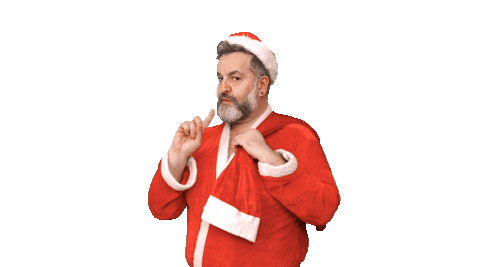 Babbo Natale Christmas Sticker by Simone Guidarelli