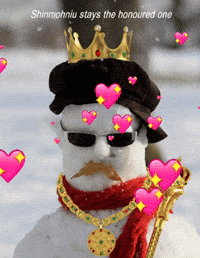 Shinmohniu shinmohniu shinmohniu sticker shinmohniu stays the honoured one GIF