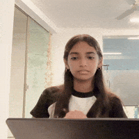 Cute Girl Shyness GIF by Digital Pratik
