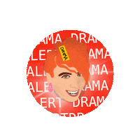 Drama Madam Sticker