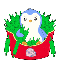 Crypto Penguin Sticker by Pudgy Penguins