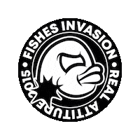 Merioone Fishes Invasion Sticker