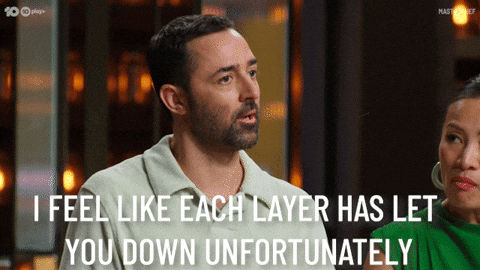 Let You Down Australia GIF by MasterChefAU