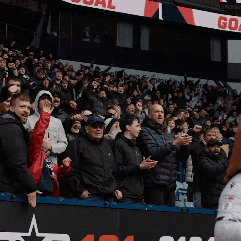 Fans GIF by Bolton Wanderers FC