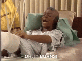 all that broken leg GIF