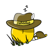 tired germany Sticker by Rubadub Media