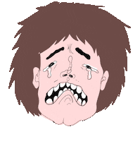 Sad Feelings Sticker by vootsak