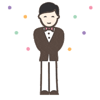 Wedding Sticker by Polka Dot Bride