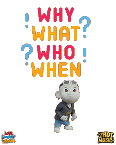 Why Me What Sticker by Zhot Music