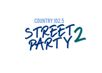 Street Party Sticker by Country 102.5