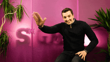 Excited Wave GIF by Sleeping Giant Media