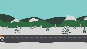 winter driving GIF by South Park 