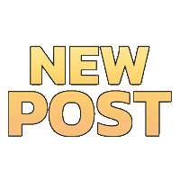 New Post Sticker