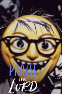 Praise The Lord Nerd GIF by The LSD Hotel