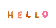 greetings hello Sticker by Monique Aimee