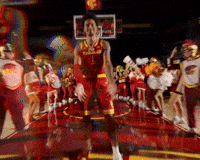 Basketball Hoops GIF by USC Trojans