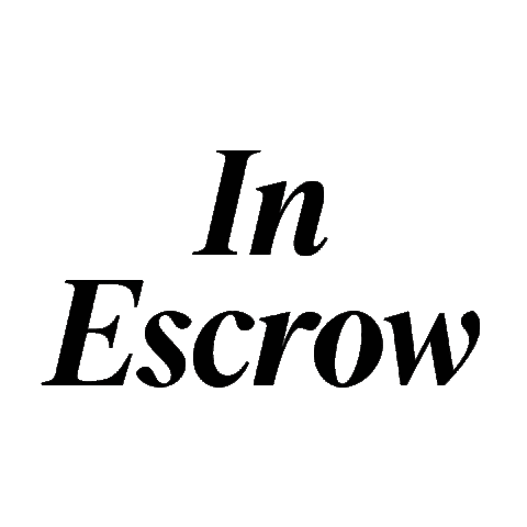 In Escrow Ray Cruz Sticker by JohnHart Real Estate