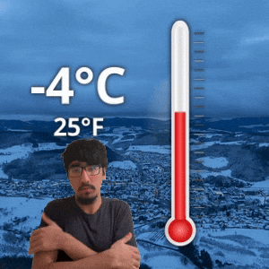 -4 °C