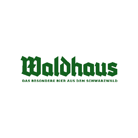 Black Forest Brewery Sticker by Privatbrauerei Waldhaus
