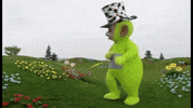Im Coming Running GIF by Teletubbies