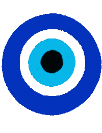 Evil Eye Asian Sticker