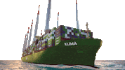 Wind Ship Sticker by Lukas Klima