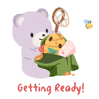 Happy Let&#39;S Go Sticker by Cubcoats