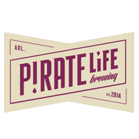 Beer Flag Sticker by Pirate Life Brewing