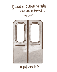 Nyc Subway Train Sticker