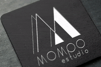 Mompoestudio logo design m mompoestudio GIF