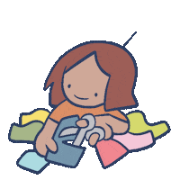 Elodieshanta Sticker