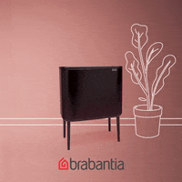 Brabantia garbage recycling waste bin GIF