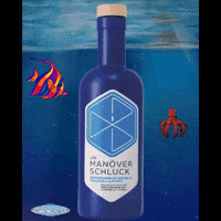 Blue Bottle GIF by JJs Manöverschluck